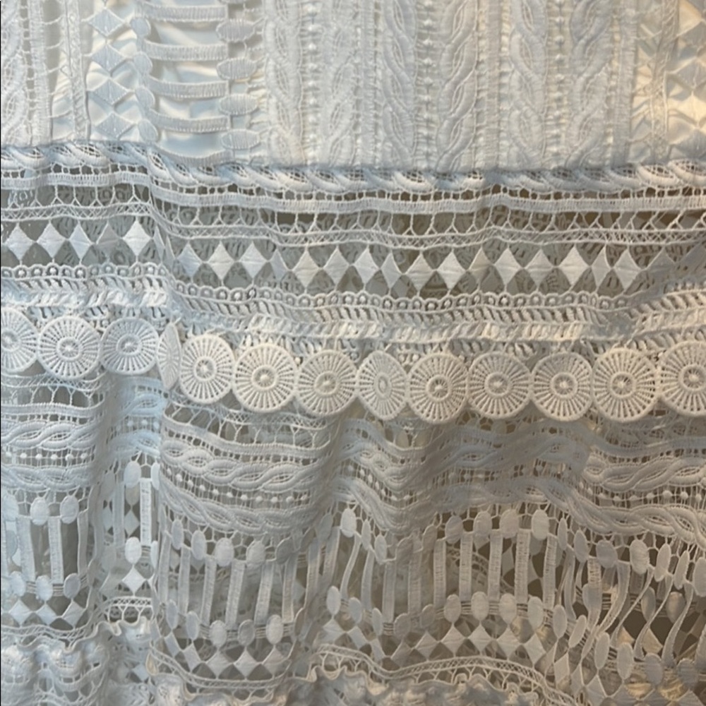 NWT BARDOT WHITE MIDI DRESS!!!